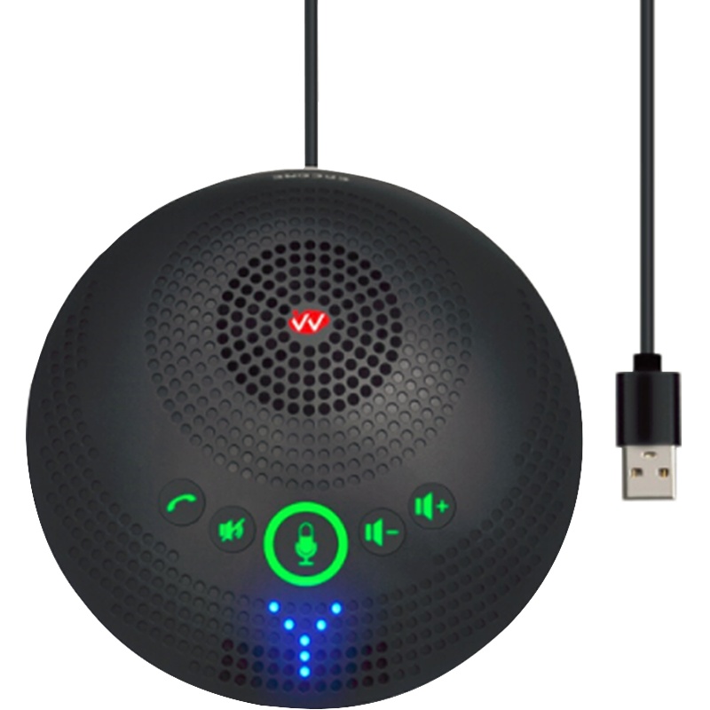 同三维 视频会议全向麦克风 USB全向麦克风 内置扬声器消除回音 会议麦克风阵列 拾音半径6米