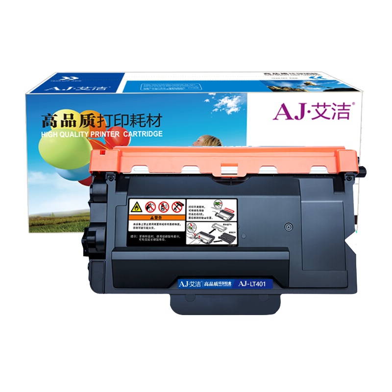 艾洁 LT401粉盒加黑版 适用联想LJ4000D LJ4000DN LJ5000DN M8650DN M8950D