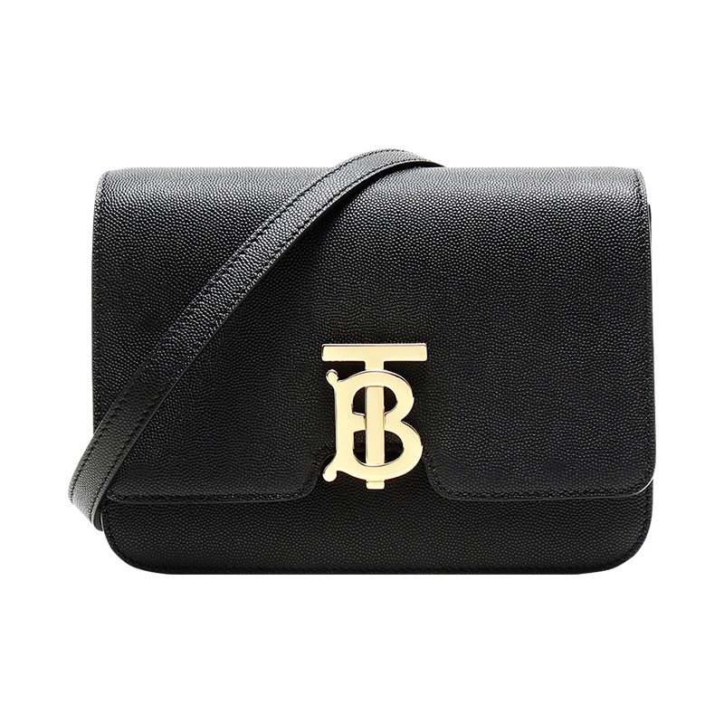 BURBERRY 博柏利 女士TB专属标识皮质小号单肩斜挎包锁扣包手拿包 80193381