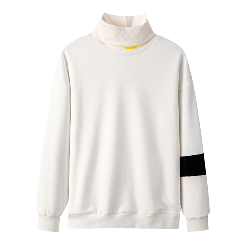 雪中飞秋冬季圆高领毛衣男打底衫 针织衫男士港风韩版修身套头日系潮牌