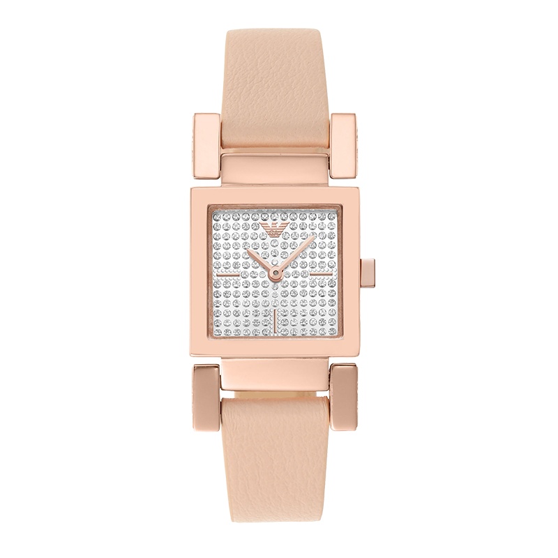 阿玛尼(EMPORIO.ARMANI)手表 欧美潮流时尚石英表女表 AR11279