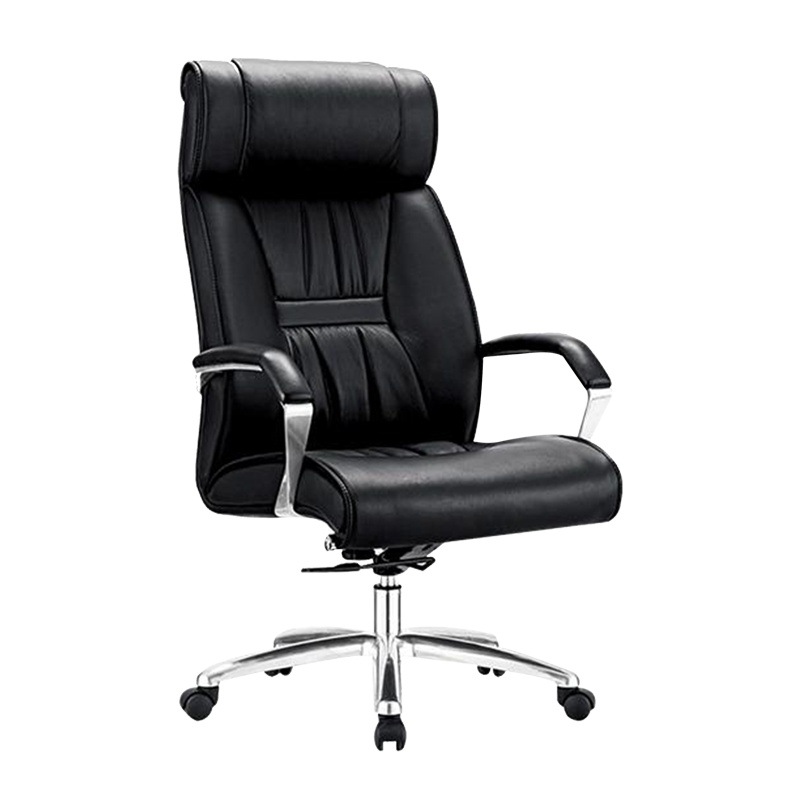 [理政]办公椅 电脑椅 升降转椅 皮艺椅 班椅 带头枕靠背椅