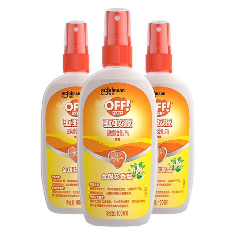 企购优品雷达欧护驱蚊液 驱蚊喷雾100ml金银花香型 （新旧包装随机发货）