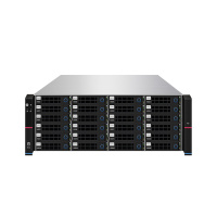 鑫云(Singstor)SS100G-24S/R大容量24盘位NAS网络存储 千兆共享磁盘阵列 单电源 裸机