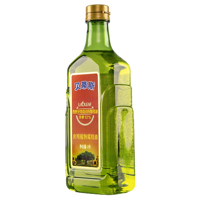 贝蒂斯(BETIS) 葵花橄榄调和油食用植物调和油1000ml特级初榨橄榄油