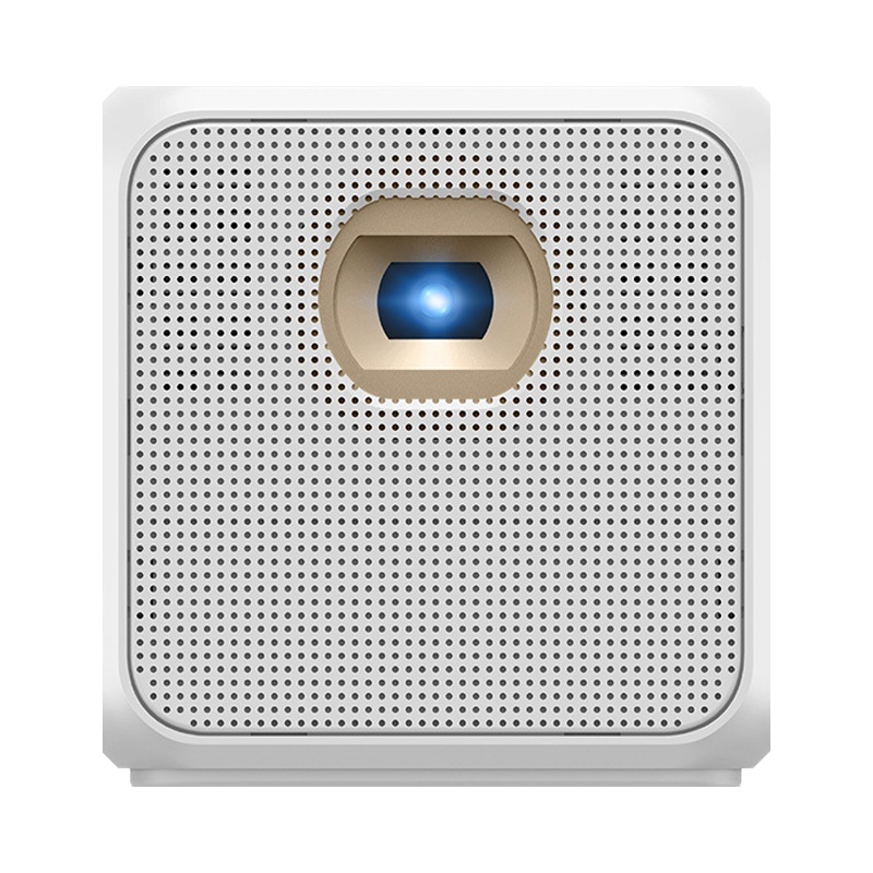 联想(Lenovo) T3C 智能投影机 投影仪 便携 高清 无线同屏 内置电池 内置音箱 支持多设备连接(白)
