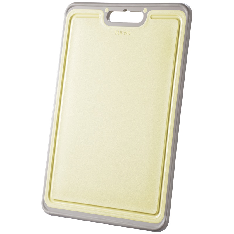 苏泊尔(SUPOR)抗菌不锈钢树脂双面防霉切菜板家用大砧板和面板占板案板水果板