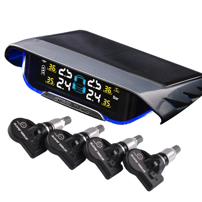 铁将军 X1 内置太阳能无线彩屏汽车胎压胎温同显胎压监测器 (单位:套)