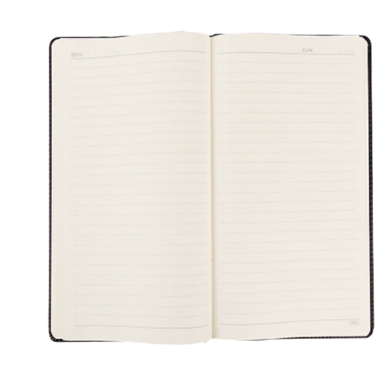 得力3161 皮面商用会议记事本16K 112页