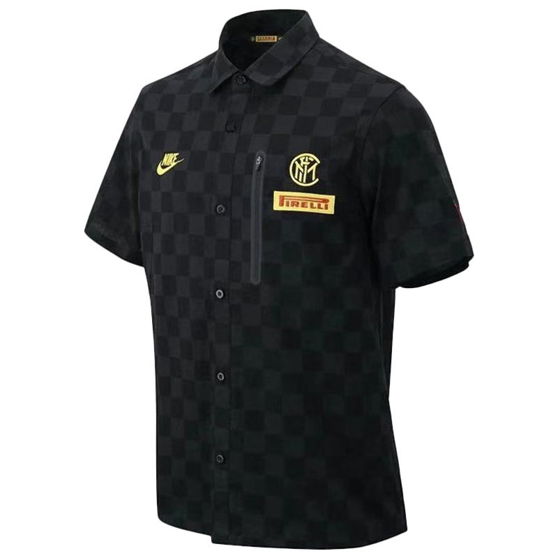 NIKE 耐克 INTER M TEAM CREW SS GP 国际米兰 倍耐力 T恤CK0642-010