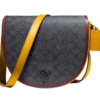 【预定】COACH/蔻驰Saddle 旋转扣单肩包 拼色195 22*19*7CM