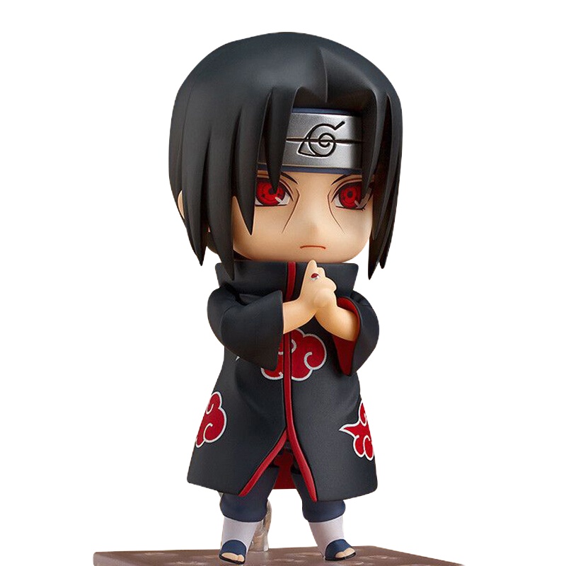 寿屋 火影忍者鸣人手办 疾风传 宇智波佐助 卡卡西 粘土人Q版模型 卡通周边国产版 宇智波鼬