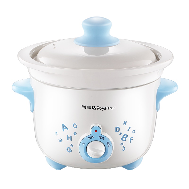 荣事达(Royalstar)电炖锅RDG-15C电炖盅白瓷母婴BB煲煮粥炖汤煲1.5L汤锅