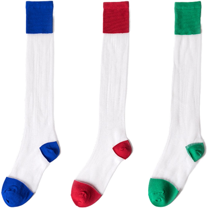 俞兆林小腿袜子女中筒夏季薄款夏天玻璃丝袜透明水晶长筒袜