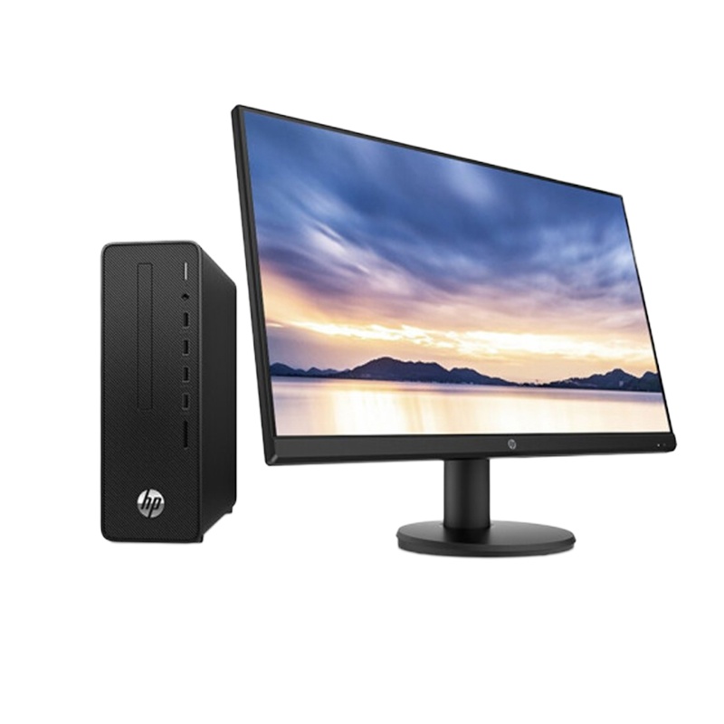 惠普(HP)战66 商用办公台式机电脑 i3-10100/8G/1T/Win10/Office/23.8寸显示器