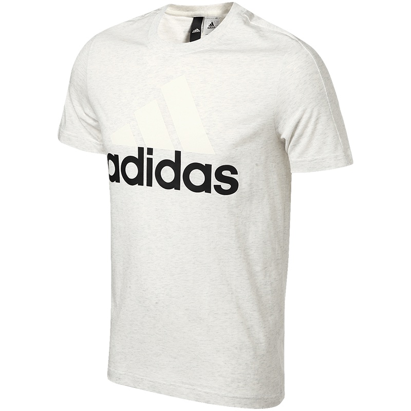 【自营】adidas阿迪达斯男装短袖T恤运动服B47357。。 L B47357混纺白