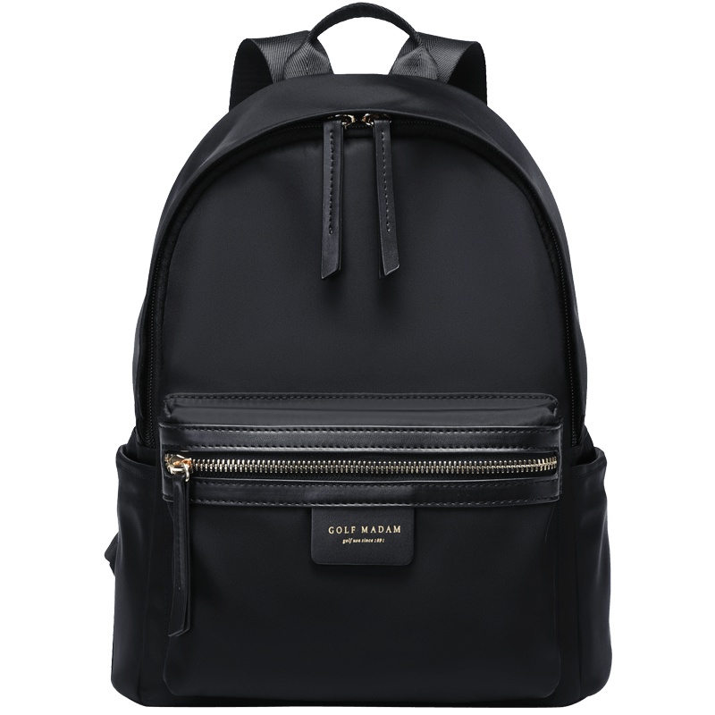 高尔夫GOLF女士轻便防泼水双肩包时尚潮流背包女款休闲街头大容量学生书包