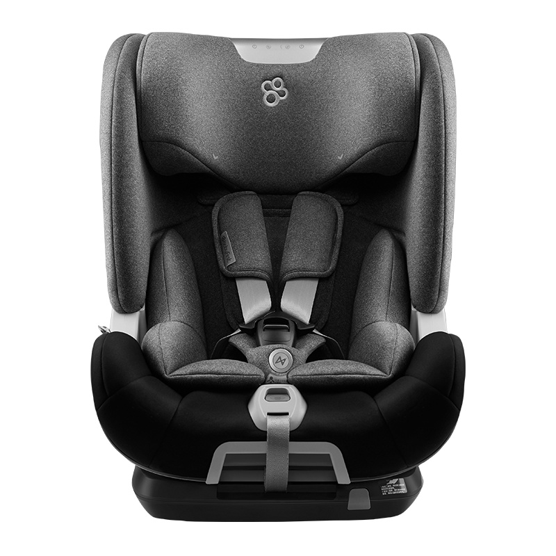 babyfirst宝贝第一耀至智能版9月-12岁汽车用婴儿宝宝儿童安全座椅车载座椅北极灰