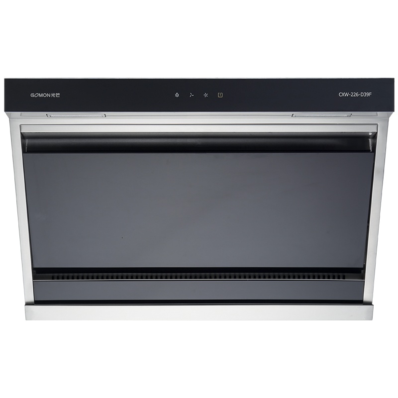 光芒烟机CXW-226-39H全不锈刚机身,玻璃面板,经典小侧吸烟机