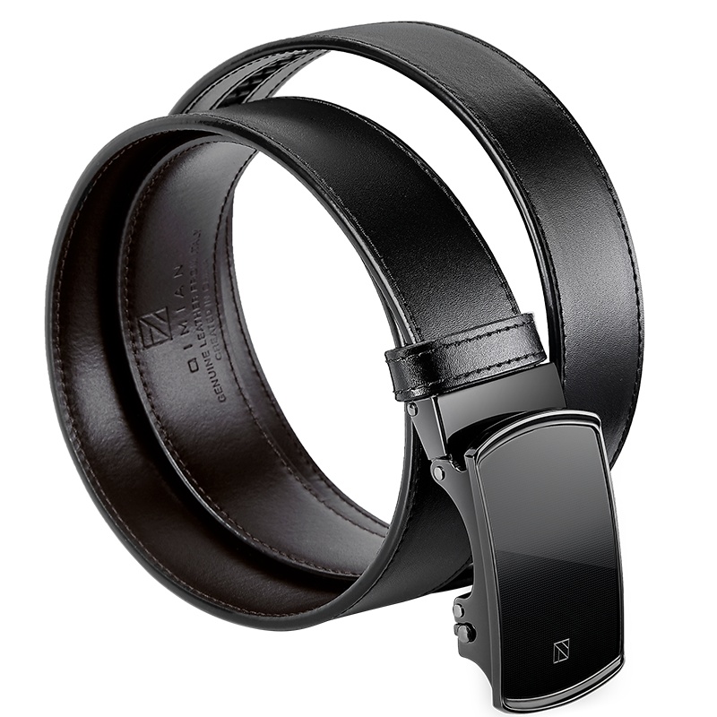 七面腰带星云系列意大利真皮自动扣皮带