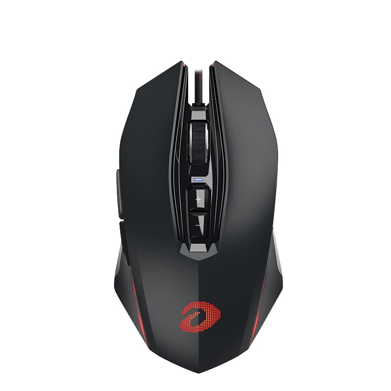 达尔优(dare) EM925牧马人电竞游戏有线无线2.4G非蓝牙双模鼠标(人体工学 电脑笔记本 家用) 黑色版双模