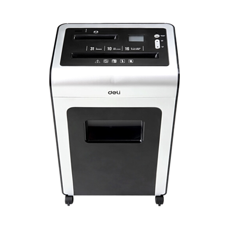 得力(deli)31L大容量多功能办公商用碎纸机 9917