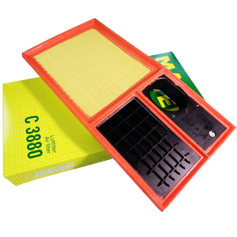 曼牌(MANN)空气滤C3880适配11-15款宝来/高尔夫6/速腾2代/波罗/朗逸/晶锐/明锐1.6L