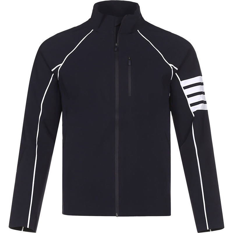 汤姆·布朗 THOM BROWNE 男士聚酰胺立领上衣夹克外套浅 MJA003A 06775