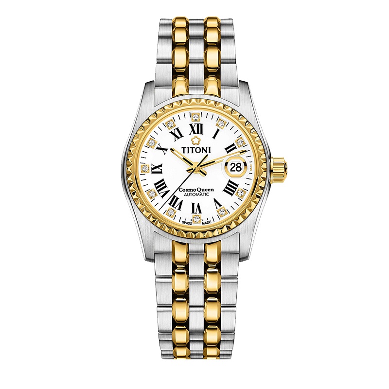 TITONI梅花宇宙系列女士机械表729SY-019