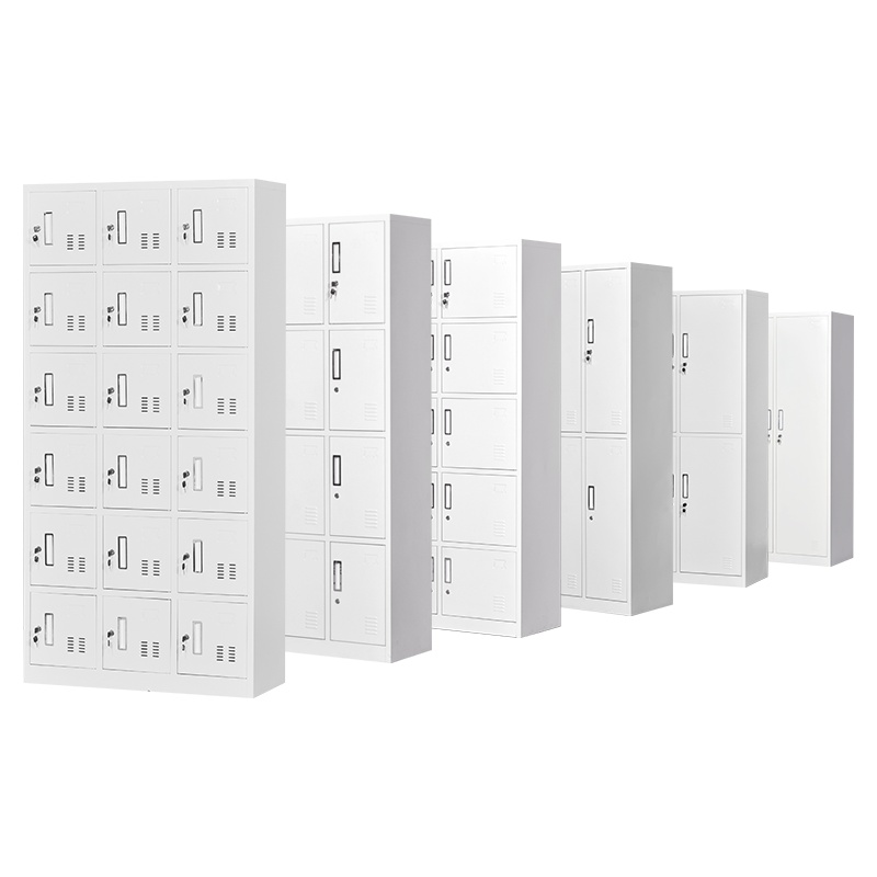 巨高家具铁皮四门更衣柜