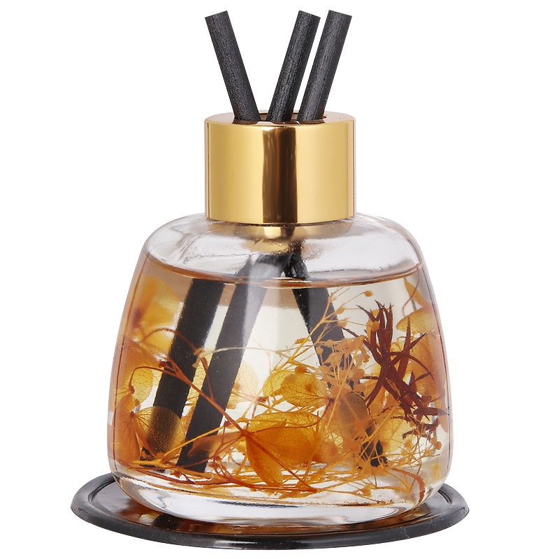 苏宁宜品2瓶装[蓝风铃+水蜜桃]车载汽车香水专用摆件车载香水香膏车内空气清新剂装饰高档真花无火香薰