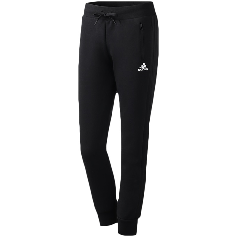 阿迪达斯女服运动长裤针织透气收口休闲运动服EH3893