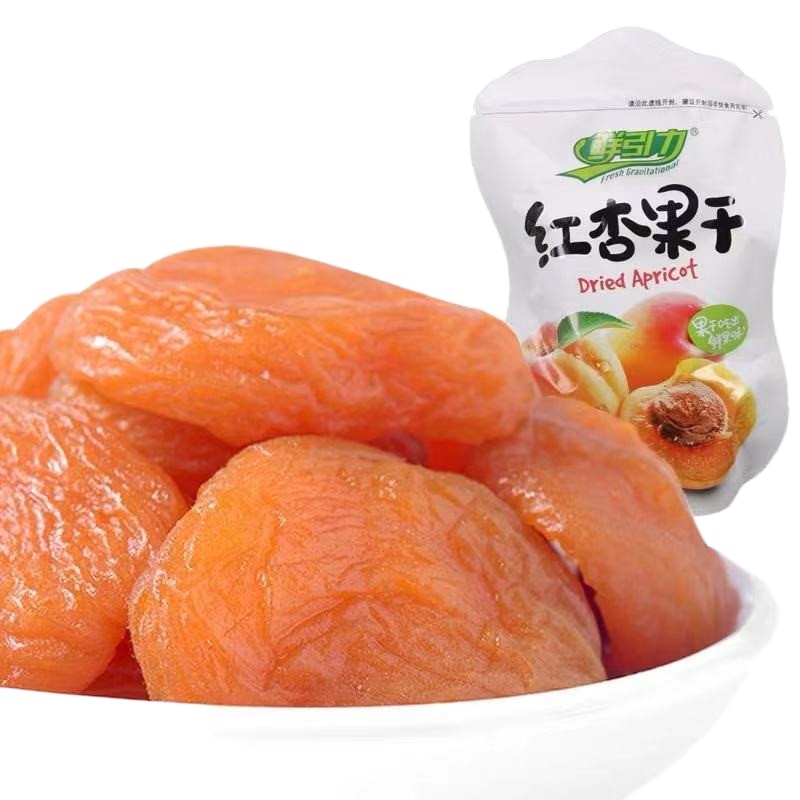 Zs-鲜引力红杏干酸甜可口水果干3斤/箱 整箱装