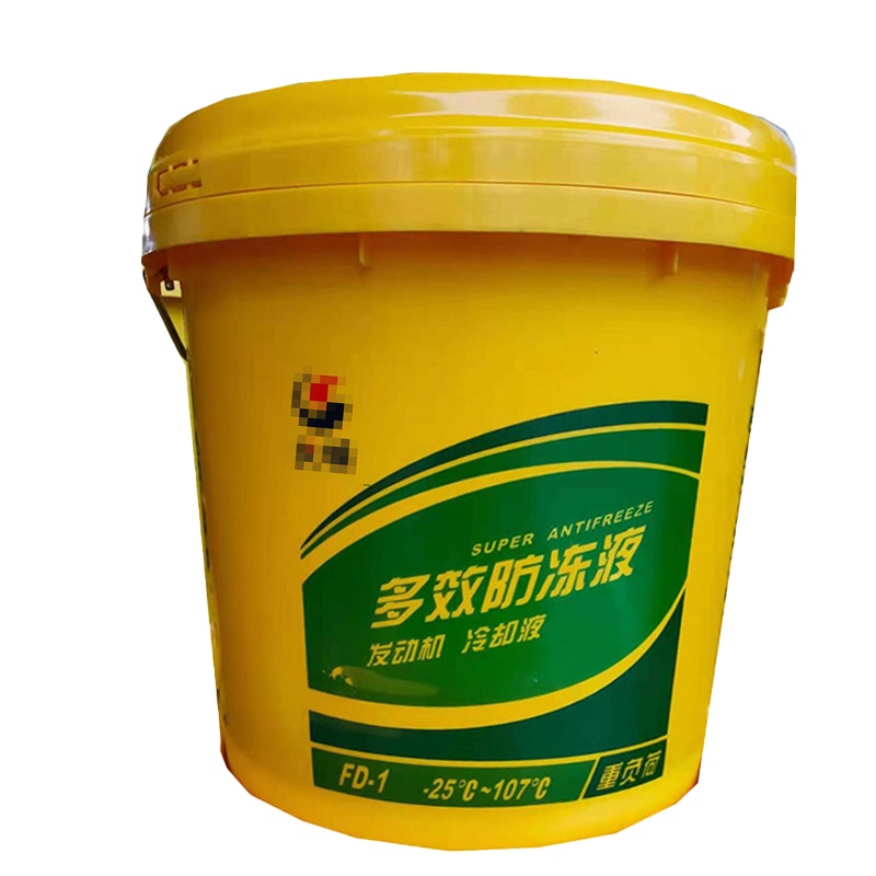 汽车防冻液发动机 冷却液红绿色柴油货车水箱 四季通用大桶9公斤 -25℃国标