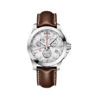 浪琴(Longines)瑞士品牌男表康卡斯系列商务休闲L3.700.4.76.5男士石英表41mm