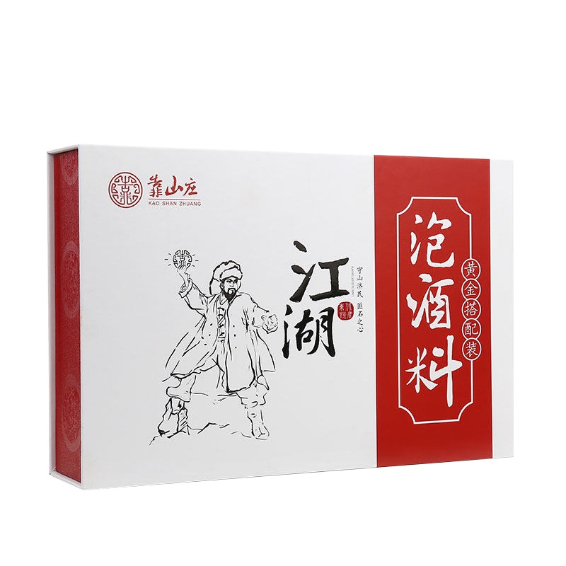 靠山庄多方泡酒料770g/盒男性配方肉苁锁阳玛卡枸杞泡酒料
