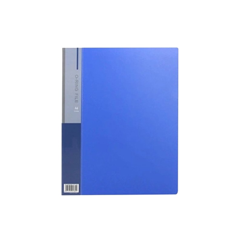 得力(deli)D型2孔文件夹5387(蓝色)