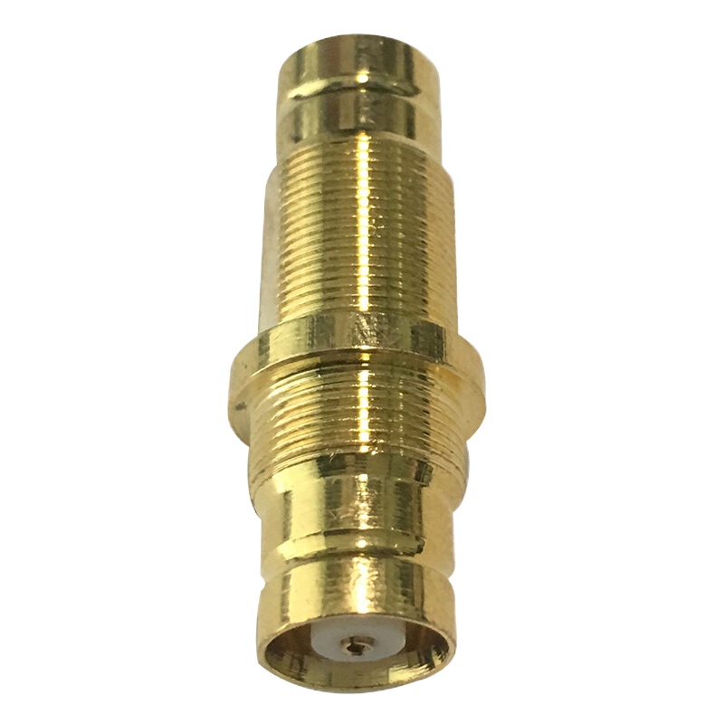 L9kk 2M全铜直通头 L9母对母接头(20个/包)