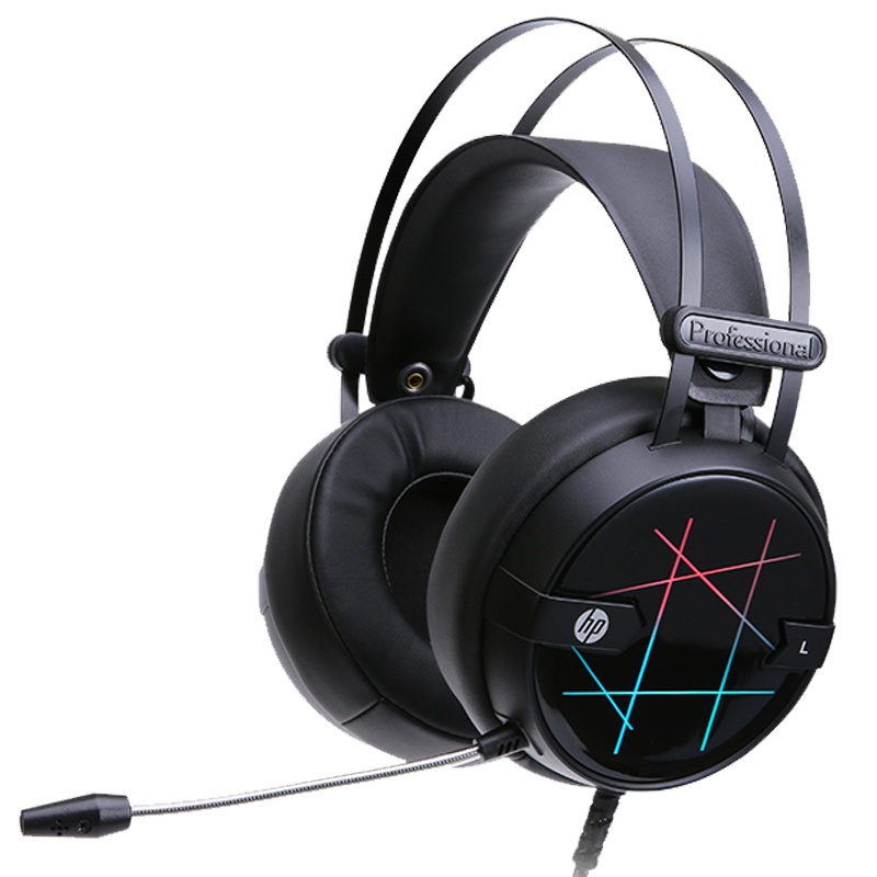 HP/惠普 H160G头戴式有线USB耳机笔记本电脑游戏英雄联盟绝地求生吃鸡电竞耳机