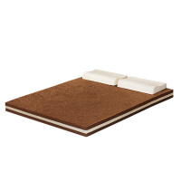 北极绒(Bejirog)泰国天然乳胶床垫1.5m1.8m椰棕垫子家用地铺软硬两用橡胶垫防滑垫