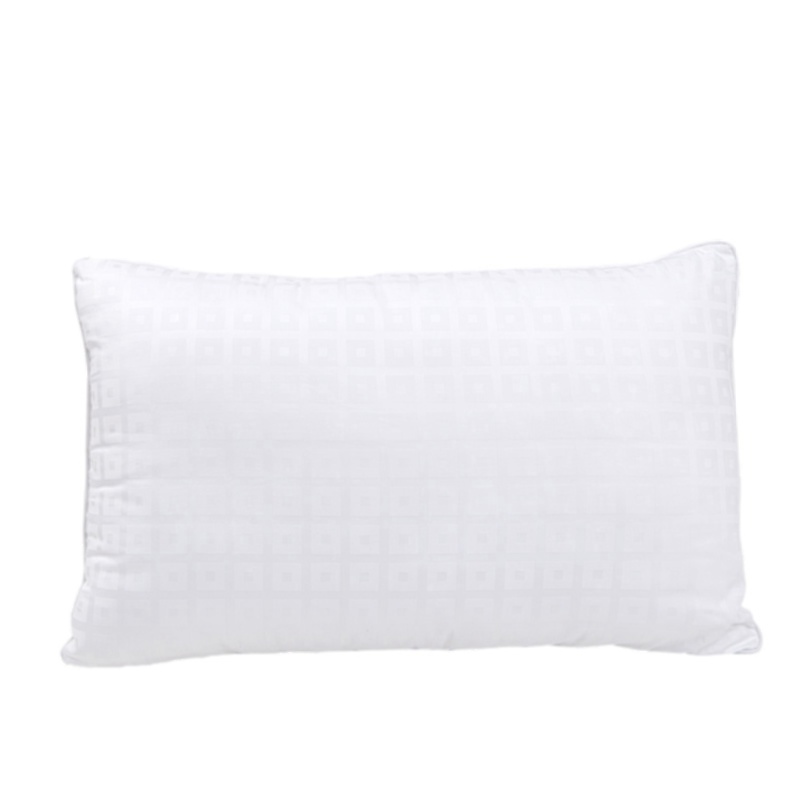 富安娜家纺枕头芯 单人舒适型酒店枕芯 纤维软枕恬心枕 74*48CM 白色