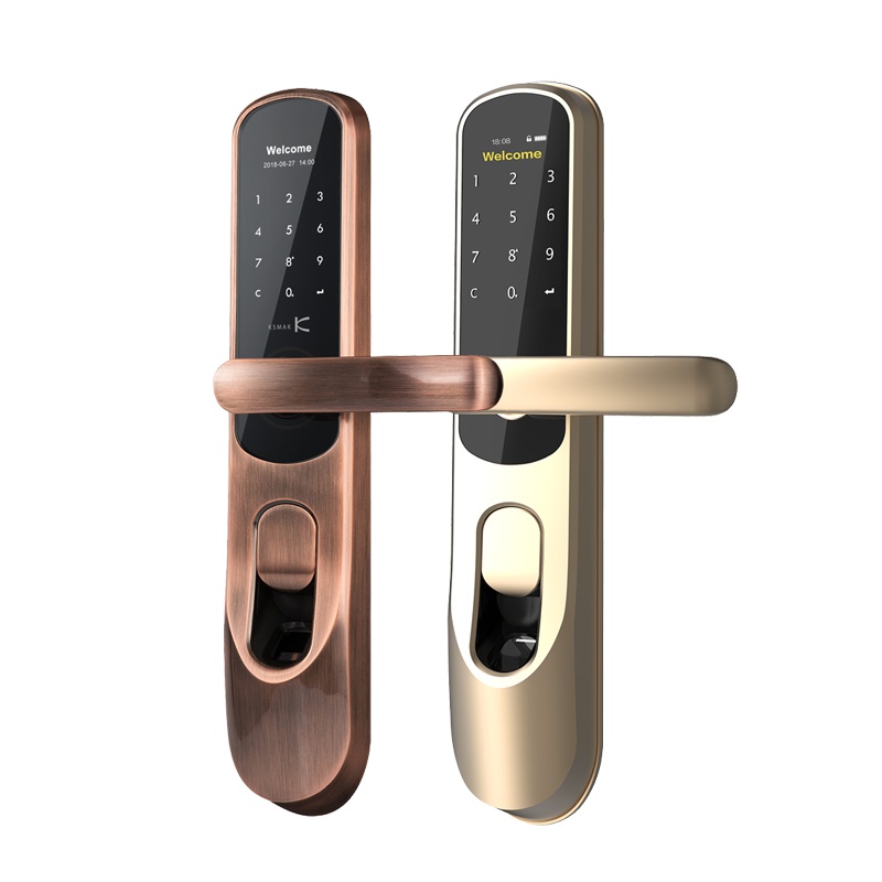 兴印XINGYIN-金指码指纹锁 E3 家用防盗门 电子门锁 密码锁大门锁智能锁防盗锁E3 玫瑰金