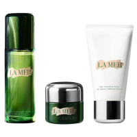 [国内专柜版]海蓝之谜精华修护护肤套装系列补水保湿修护 浓缩修护/焕白璀璨系列 3件(洁面+精萃液+眼霜)