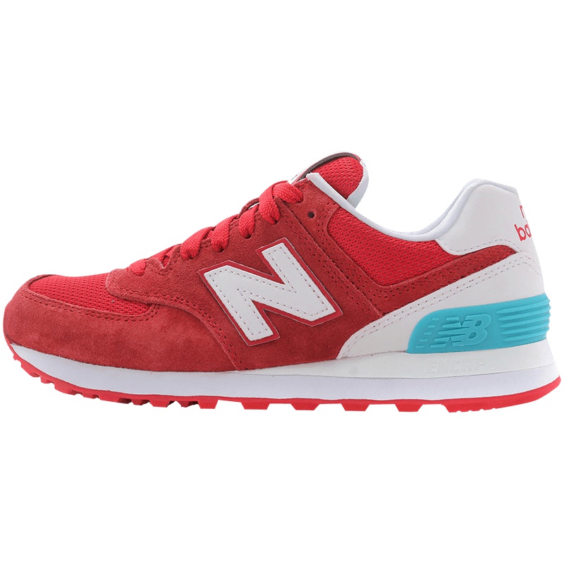 【自营】New Balance春女鞋574系列休闲鞋运动鞋WL574CNC WL574CNC红色