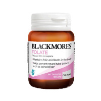 BLACKMORES澳佳宝孕妇叶酸片90片孕期妇女营养素补充叶酸澳洲原装进口 效期25.5