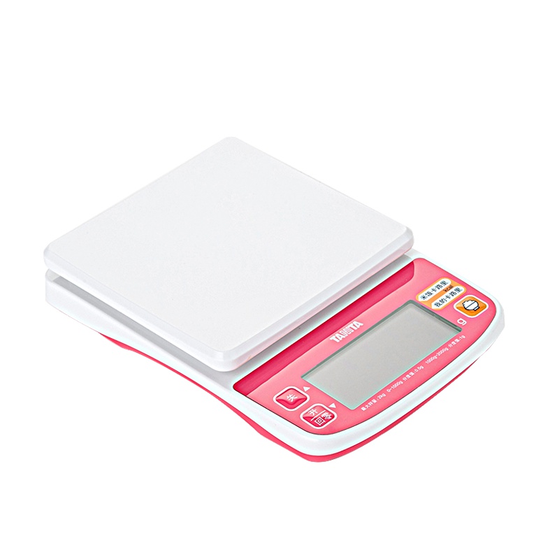 日本百利达(TANITA)厨房秤烘焙称KD-196 0.5g精度2kg量程 ABS塑料面板 可测量卡路里