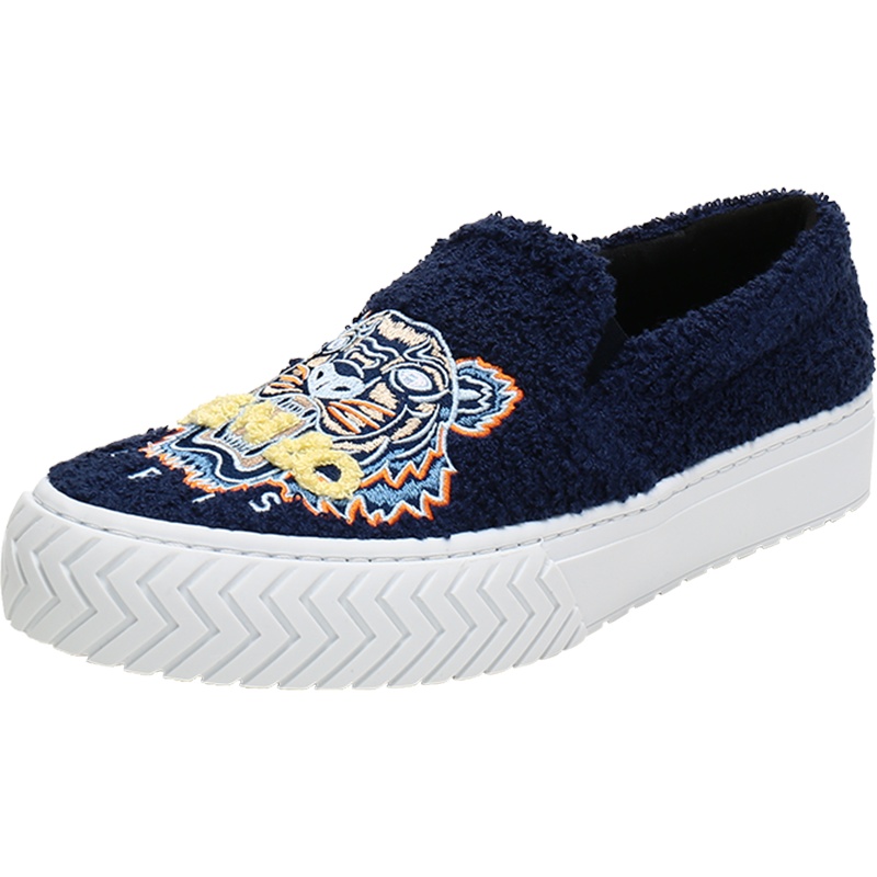 KENZO 高田贤三 男款织物平底鞋休闲鞋 FA5 5SN200 F60