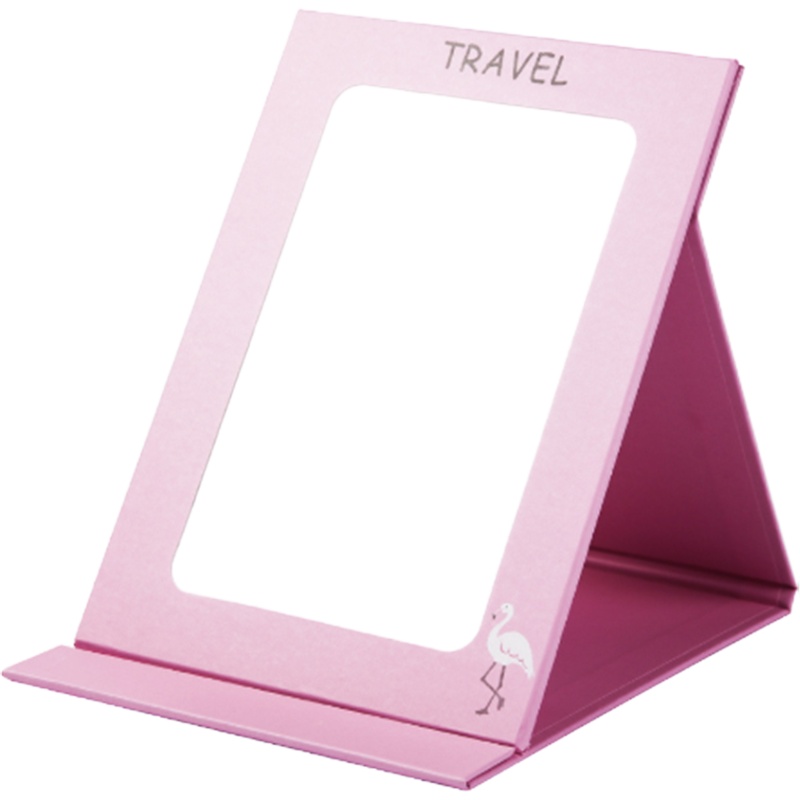 家用折叠桌面化妆镜创意简约便携梳妆镜