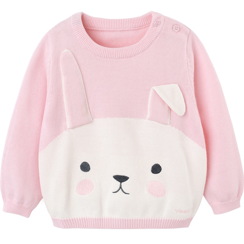 英氏宝宝毛衣男1-3岁女童打底针织衫秋装春秋 10792261 10792263