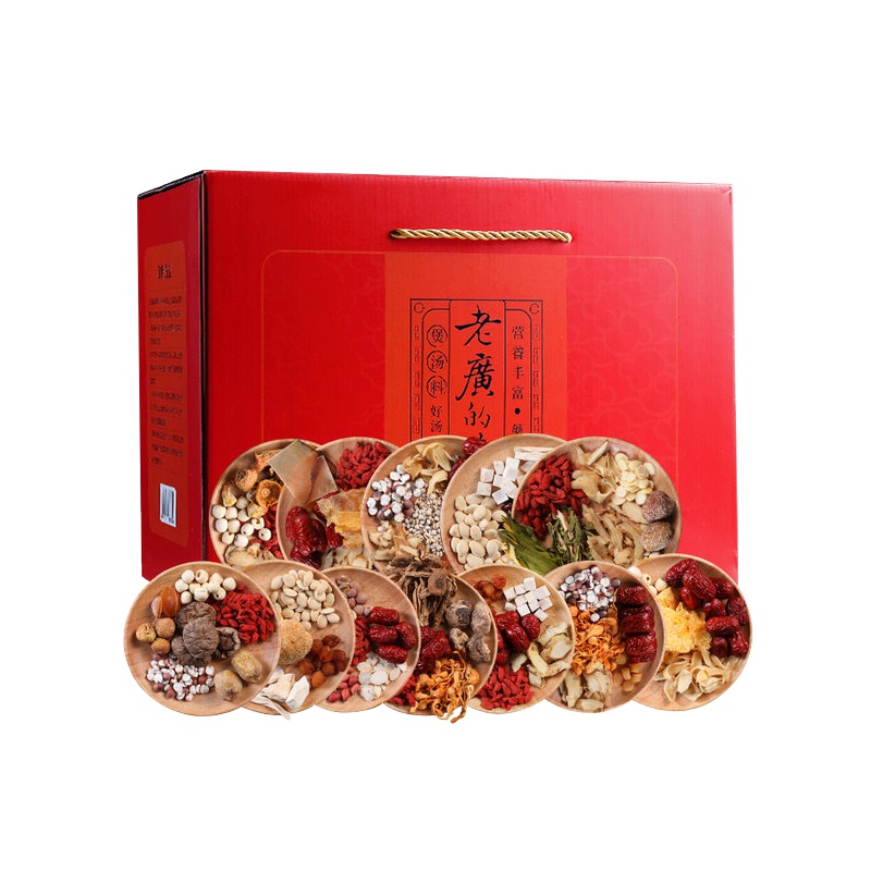 靠山庄煲汤料 815克 枸杞茨实山药汤料包煲汤食材全家组合套餐